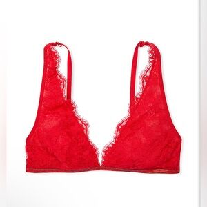 Victorias Secret DREAM ANGELS Twinkle Lace Triangle Bra M NWT